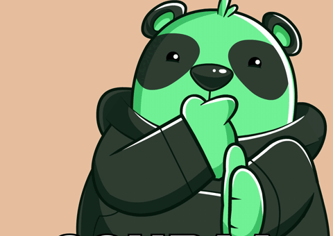 Panda Scuba GIF by SuperVerse