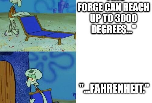 Every time I watch an American blacksmithing video