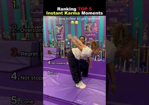 Ranking Top 5 Instant Karma Moments 😭😭 #usa