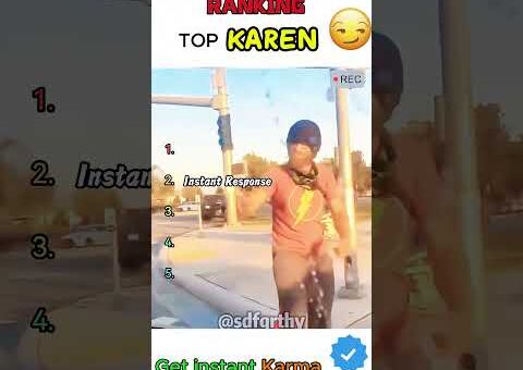 ranking karen got instant karma 🥇 #karen #ranking