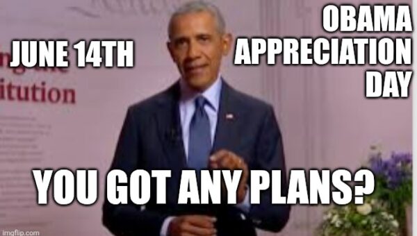 Wish the president a happy Obama Appreciation Day