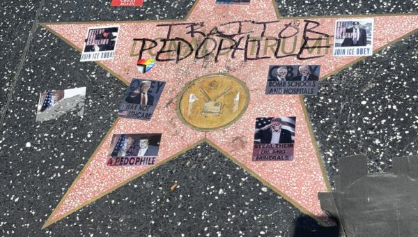 Spotted today on the Hollywood walk of fame