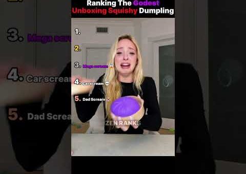 Ranking The Funniest Squishy Dumpling Unboxing moments 🥟💥