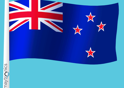 New Zealand Flag GIF by Maytronics