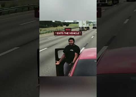 Speeding Lunatic Explodes on His Own Fault 😳 #truck #instantkarma #idiotsincars #dashcam
