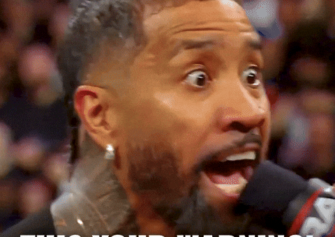 Serious Watch Out GIF by WWE