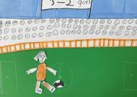 Soccer Player GIF by Kunstkwartier