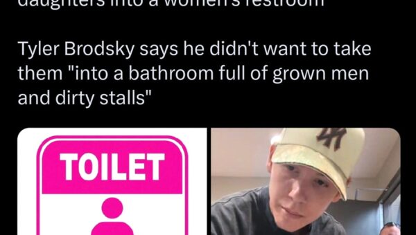 Update on the viral video of a dad taking his daughters into a women’s restroom