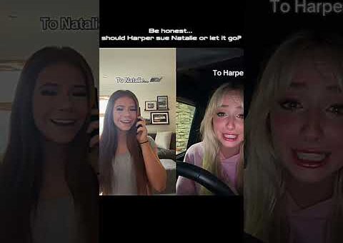 Natalie is being sued by Harper Zilmer… 🔥😂 |#shortsfeed #trendingnow #ytshorts #viraledit #popular