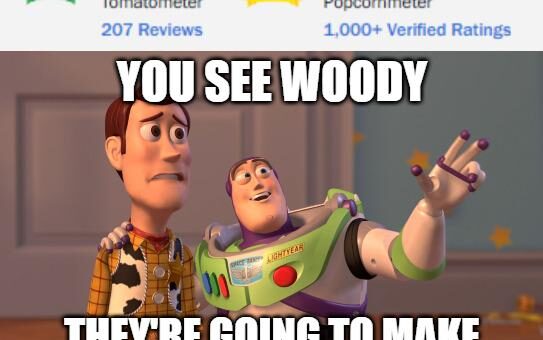 Disney looking at the Toy Story 5 reviews like:
