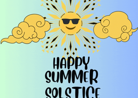 Summer Solstice GIF by Maria Johnsen
