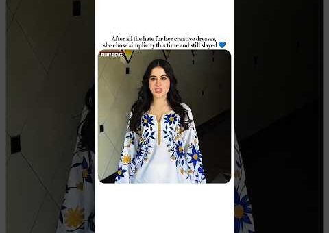 Her enchanting charm captured everyone’s hearts 💙 #urfijaved #bollywood #trendingnow #shortvideo #yt