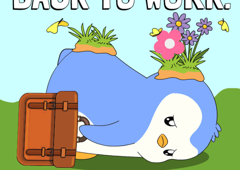 Working 9 To 5 GIF by Pudgy Penguins