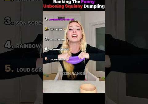 Ranking The Funny Squishy Dumpling Unboxing moments 😱