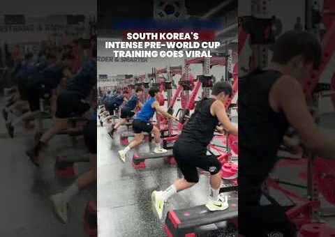 South Korea World Cup team go viral for intense training sessions