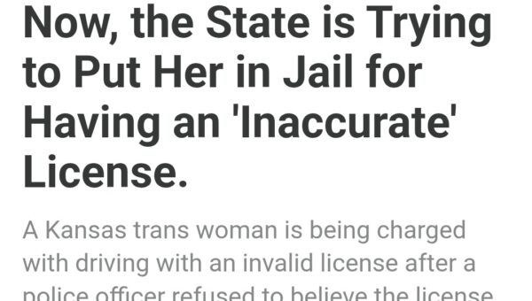 They’re trying to make it impossible to be trans