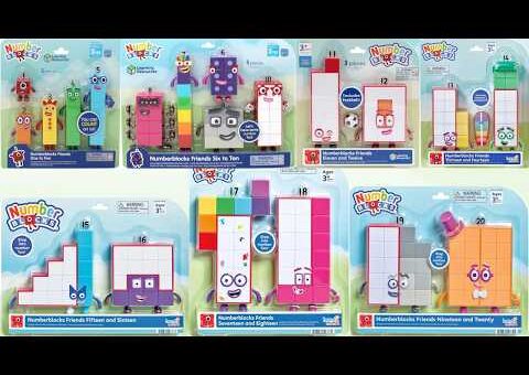 08:48 Minutes Compilation Unboxing Numberblocks Friends Fifteen – Twenty Figure Pack!Satisfying ASMR