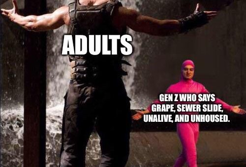 Let’s normalize talking like an adult