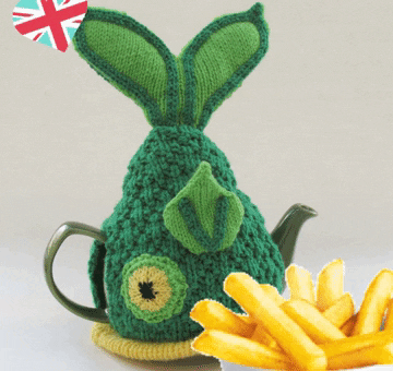 Fish And Chips GIF by TeaCosyFolk