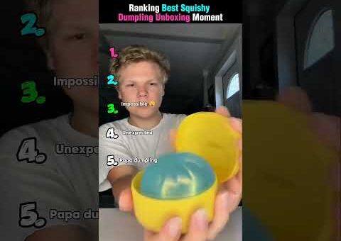 Ranking Best squishy Dumpling unboxing moment 🔥