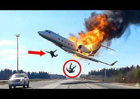 115 Shocking Plane Crashes and Mistakes Caught on Camera