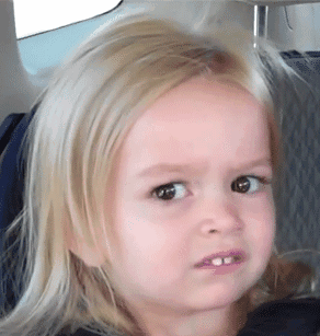 Confused Little Girl