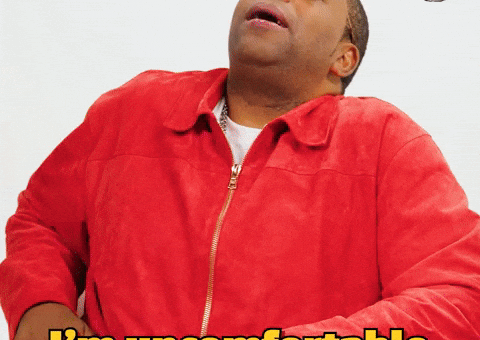 Awkward Kenan Thompson GIF by First We Feast