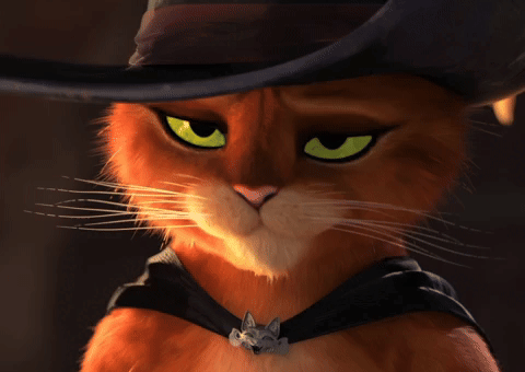 I Dont Care Shrug GIF by Puss In Boots