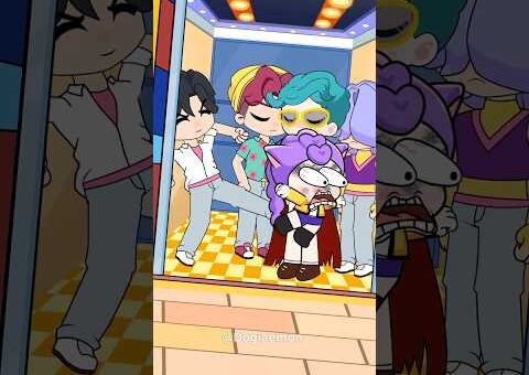 😱 Jinu Kicked Rumi Kitten Out of the Elevator… Instant Karma! ⚡ #kpopdemonhunters #poppyplaytime