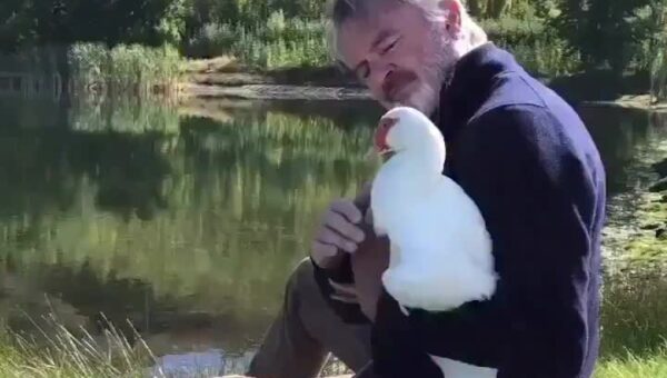 Vale Sam Neill, a friend to all. Especially ducks