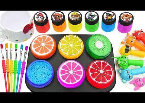 Satisfying Video l DIY How To Make Rainbow Glasses Huge GIANT Slimes & Smile Funny Crazy Sand ASMR