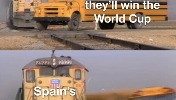 Spain is moving on to the World Cup final…