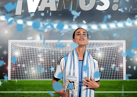 Vamos Lionel Messi GIF by World Cup