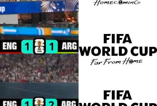 “it’s coming home” or something idk