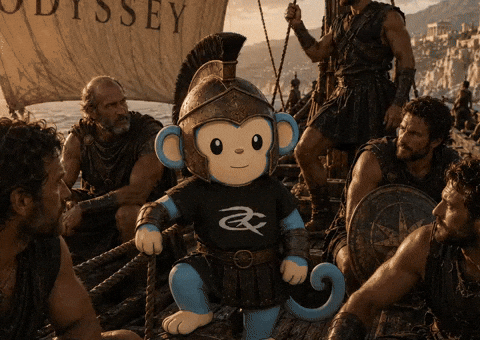 The Odyssey Monkey GIF by Respective