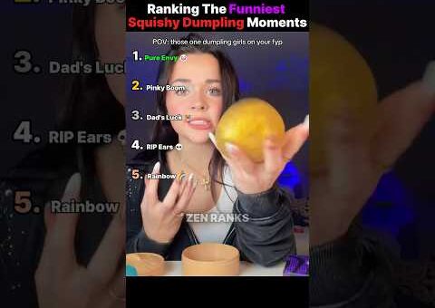 Ranking the Funniest squishy dumpling unboxing moments 🥟😱