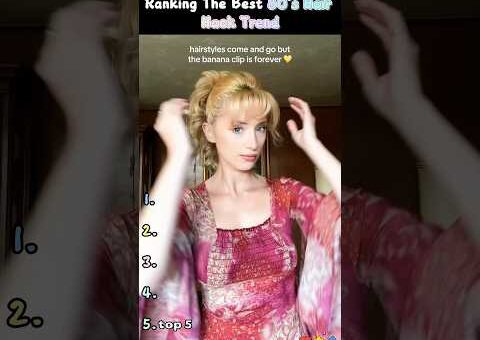 Ranking The Best 80’s Hair Hack Trend.#ranking #top5 #fashion #hairstyle #trendingnow