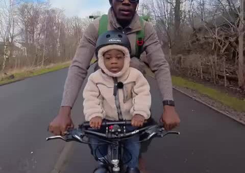 This 2 year old is going places