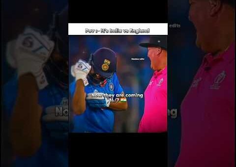 Now it’s India’s turn 🗿💪 #cricket #trending