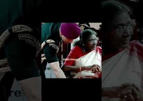 Emotional moment on the birth anniversary of president draupadi murmu #shorts #viral #video