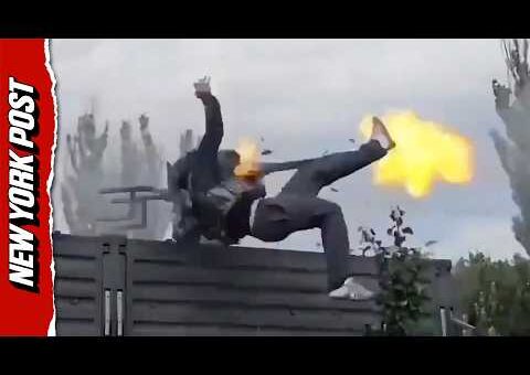 Russian Soldier Thrown From Helicopter Gun Turret During Training Exercise in Viral Video