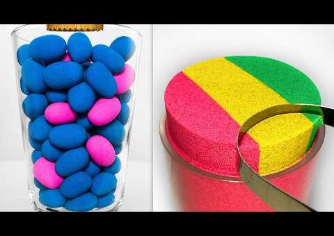 Very Satisfying and Relaxing Compilation 370 Kinetic Sand ASMR