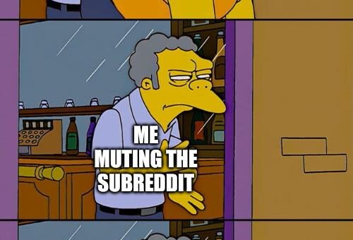 The neverending quest of muting non relevant subreddits