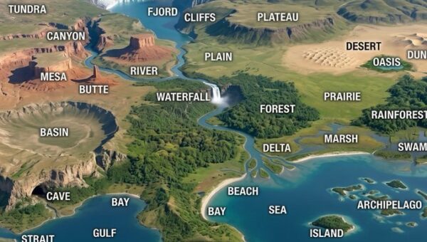 geography terms visually
