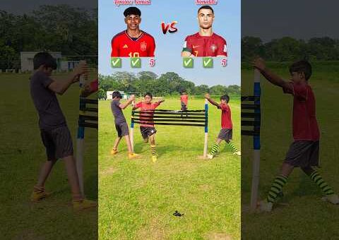 Ronaldo vs Lamine Yamal ⚡️ SPEED CHALLENGE #shorts #youtube #trending #viral #video #ronaldo #cr7