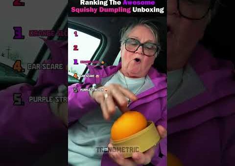 Ranking The Funniest Squishy Dumpling Unboxing Moments 🥟 #shorts #squishy #unboxing