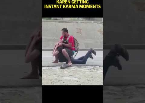 Instant Karma 🤣 #Karma #fyp #reaction