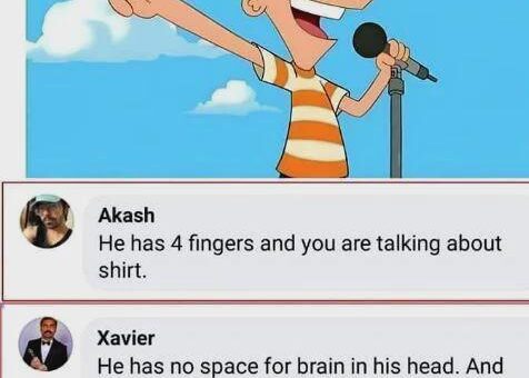 And he is the smartest person in the show