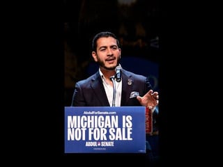 Abdul El-Sayed wins Michigan’s Democratic Senate primary, notching a Midwest victory for the left