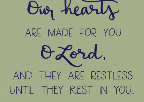 Bible Verses Saint Quote GIF by Annunciation Designs